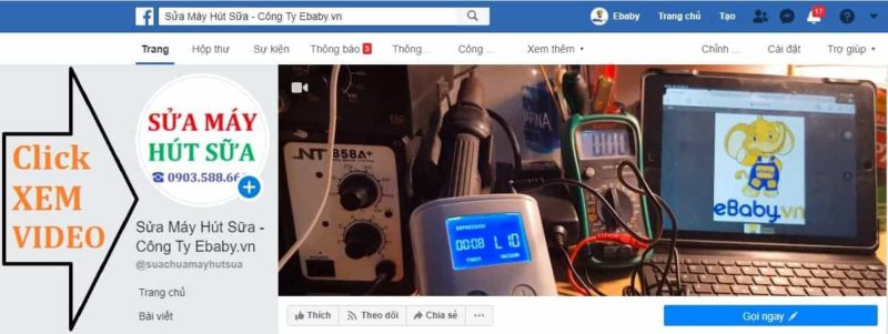 Fanpage Sửa máy hút sữa Medela tại Bắc Kạn