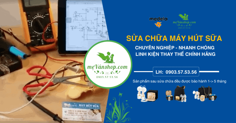 hửa máy hút sữa Tp hcm