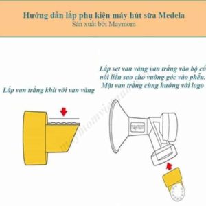 Van trắng Medela (Maymom)