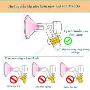 Van trắng Medela (Maymom)