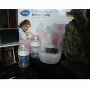 Bình trữ sữa máy hút sữa Sanity đôi