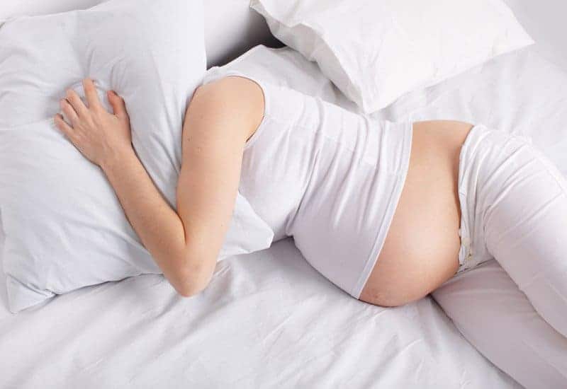 Tư thế ngủ tốt cho bà bầu?