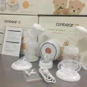 máy hút sữa điện đôi Cmbear