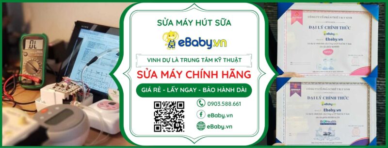 sửa máy hút sữa